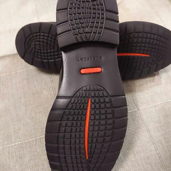 Rockport Women's Casual Slip On Patent Leather Black Shoes - Size 6 - Picture 4 of 9